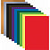 Картон цветной Волшебный Brauberg А4,немелованный,20 листов,10 цветов в папке арт.113547 Россия