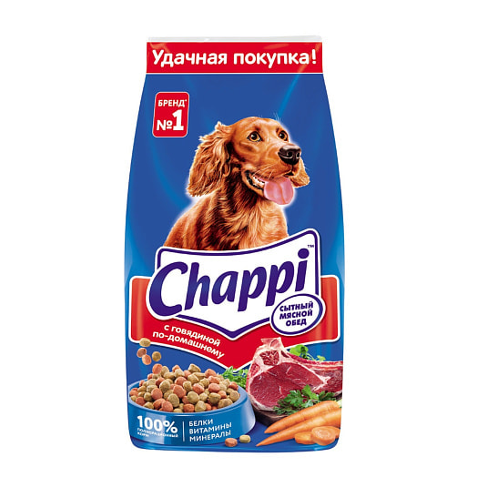 Chappi Корм с говядиной по-домашнему х1 15кг Mars Россия Mars