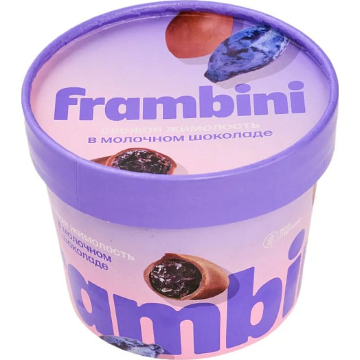 Жимолость в молочном шоколаде зам 130г Frambini Россия Frambini