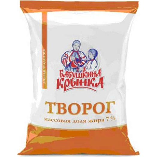 Творог 7% 200г ОАО Бабушкина крынка Беларусь