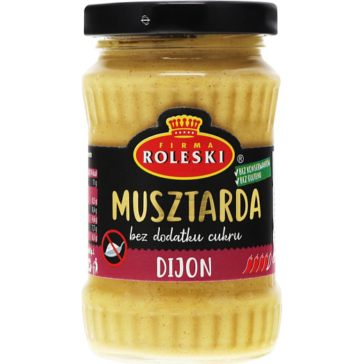 Горчица Дижонская 175г ст/б Firma Roleski  Sp. J. Польша