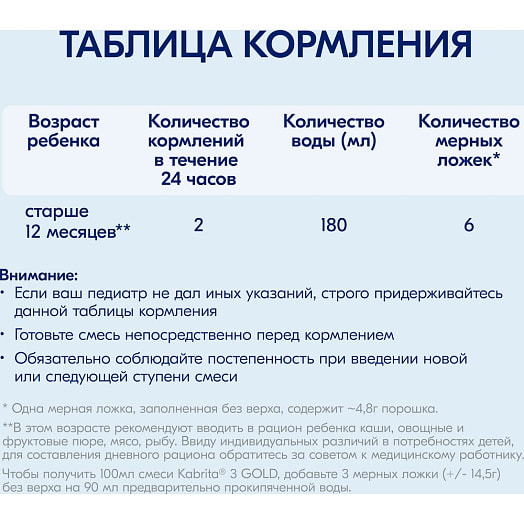 Сухой мол. напиток на основе козьего молока Kabrita 3 GOLD 800г ж/б с 12мес. Ausnutria Nutrition B.V. Нидерланды Kabrita