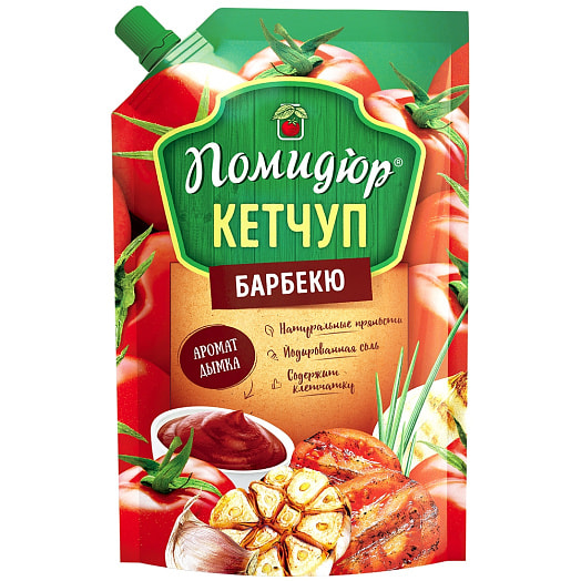 Кетчуп Барбекю 270г дой-пак томатный первой категории СП КАМАКО ПЛЮС Беларусь Помидюр