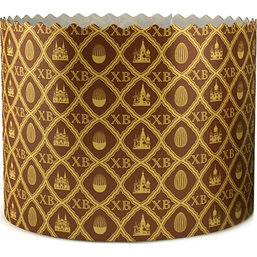 Форма бумажная для куличей 110*85 (2200/157) арт.РА11085PEG/2 R ХВ Россия