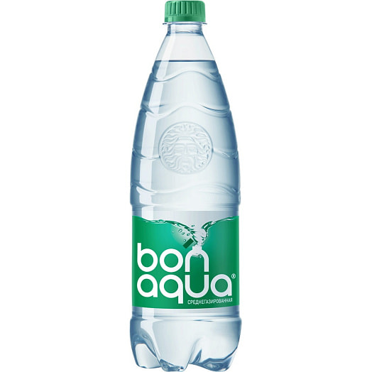 Вода питьевая BonAqua плюс 1л среднегазированная Coca-Cola Беларусь Bonaqua