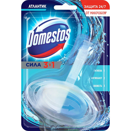 Блок Domestos Атлантик д/унитаза Россия