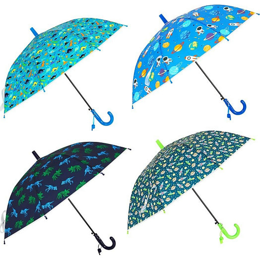 Зонт-трость детский (РОЕ,пластик,50см) арт.302-349 Россия