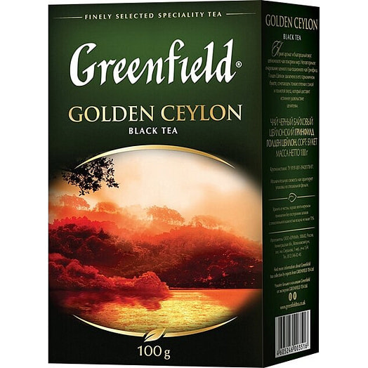 Чай Greenfield Golden Ceylon 100г Орими Россия