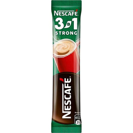 Напиток кофейный Nescafe 3в1 Крепкий 14.5г раствор Россия Nestle