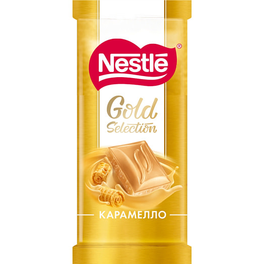 Шоколад Нестле Карамилк 80г белый со вкусом карамели с вафлей ООО Нестле Россия Россия Nestle