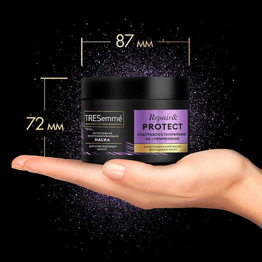 Маска для волос 300мл для поврежд.волос repair and protect Unilever Россия tresemme