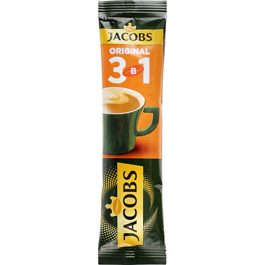 Напиток кофейный Jacobs 14г 3в1 Ориджинал раствор. Якобс ДАУ Эгбертс Россия