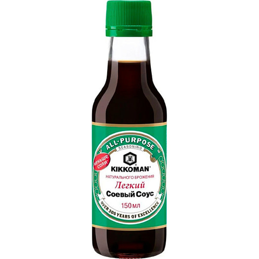 Соус соевый Легкий 150г ст/б Westcomgroup LLC Нидерланды Kikkoman