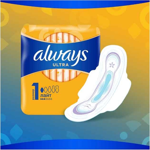 Прокладки гигиен Always Ultra Light Duo 20шт Procter & Gamble Венгрия