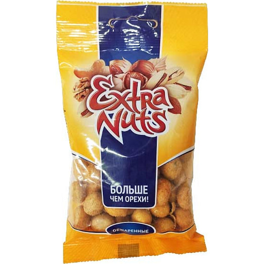 Арахис в хруст. корочке со вкусом острого соуса Сальса EXTRA NUTS 60г ООО Детави Литва Extra Nuts
