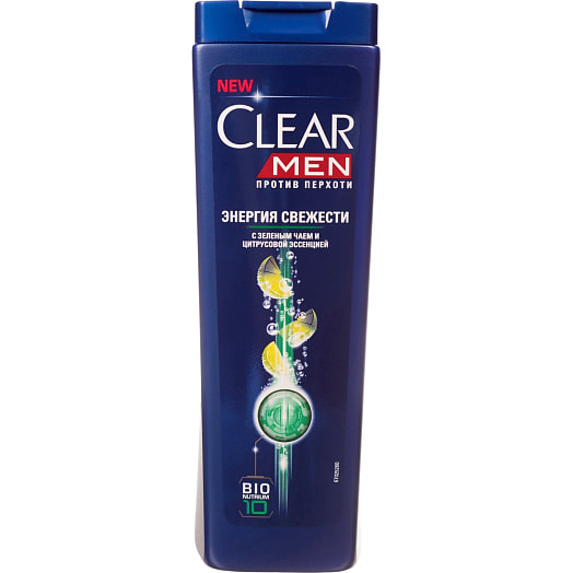 Шампунь для мужчин CLEAR VITA ABE 400мл Энергия свежести Россия