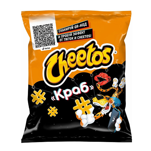 Кукурузные снеки 50г со вкусом краб ООО ПепсиКо Холдингс Россия Cheetos