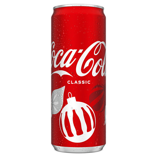 Напиток б/алк Coca-Cola 330мл ж/б сильногаз. Coca-Cola Беларусь