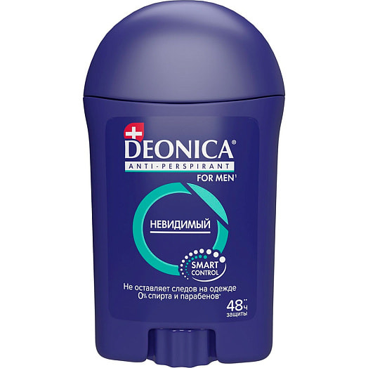 Антиперспирант (ролик) Deonica For Men Невидимый 40мл Арнест ОАО Китай