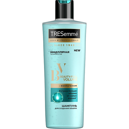 Шампунь для волос Тресемме Создание превосходного объема 400мл Россия
