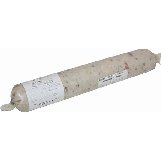 Шпик Закусочный с тмином, продукт из шпика в оболочке соленый 1кг Беларусь