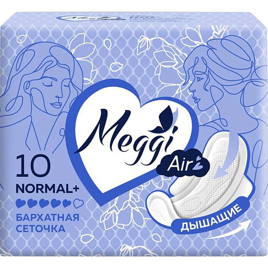 Прокладки гигиен Meggi Air Dry 10шт ООО Кампари Беларусь Meggi