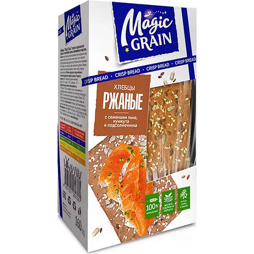 Хлебцы Magic Grain Гречневые 160г ООО Диал-К Россия