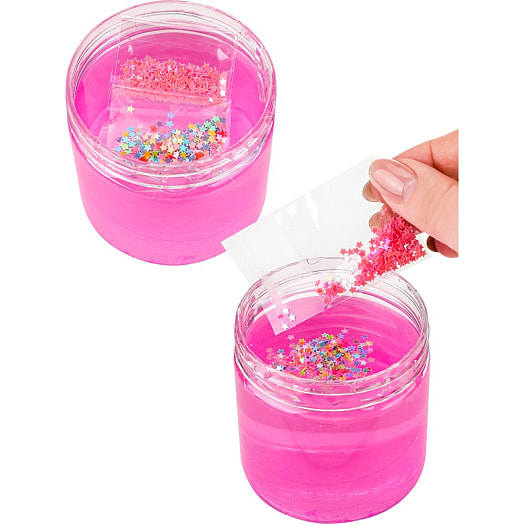 Слайм с посыпкой (7,7см, цвет микс) арт.ИСМ-5009 Китай