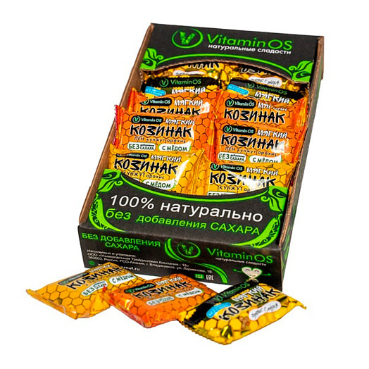 Козинаки мягкие VitaminOS Ассорти 400г ИП Кулумбегов А.А. Россия VitaminOS