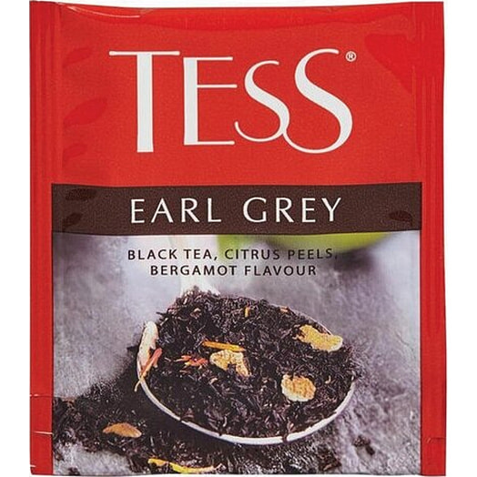 Чай Tess Earl Grey чёрный 25*1.8г Россия