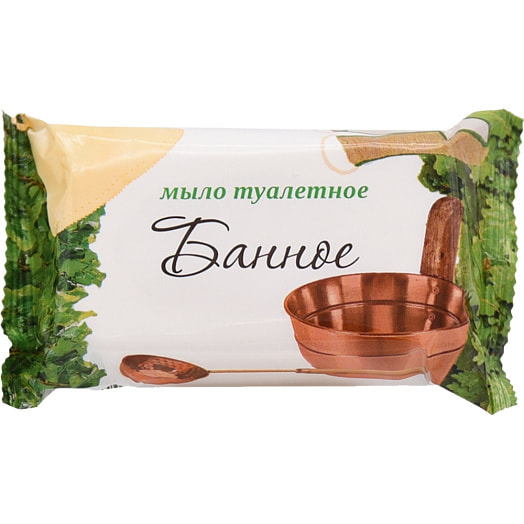 Мыло туалетное Банное 100г Россия
