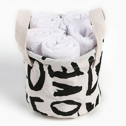 Набор махровых декоративных салфеток Этель Love 30х30см 5шт арт.9284808 Россия