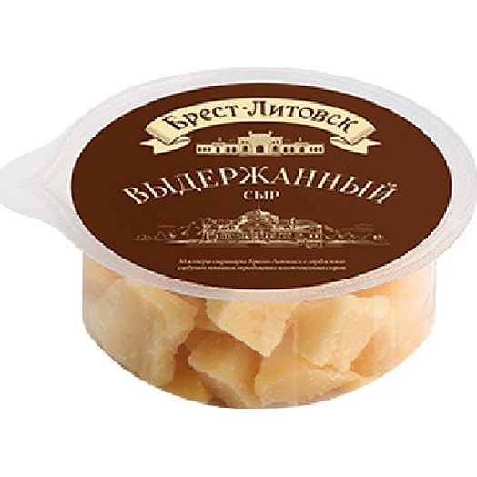 Сыр сверхтвердый колотый 45% 150г выдержанный Беларусь Брест-Литовск