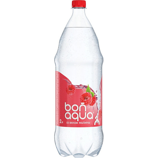 Вода ароматизированная BonAqua 2л со вкусом малины Coca-Cola Беларусь Bonaqua