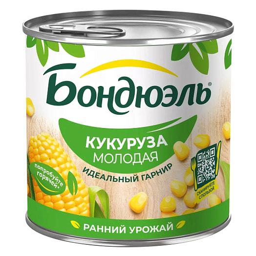 Кукуруза сладкая молодая 340г ж/б Венгрия Bonduelle