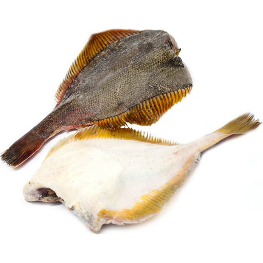 Камбала морская потрошеная б/г (0,3-0,5кг) глазированная зам/упак ООО Белвнешрыбторг Россия