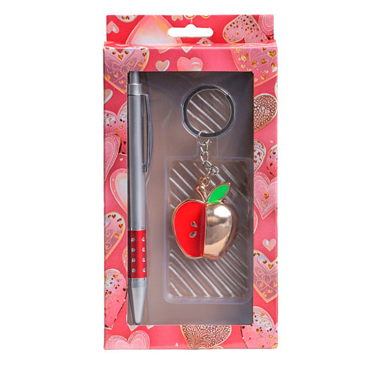 Набор подарочный 2в1 (ручка, брелок) арт.10606224 Китай