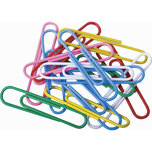 Скрепки Brauberg большие цветные 50мм 50шт арт.221533 Китай