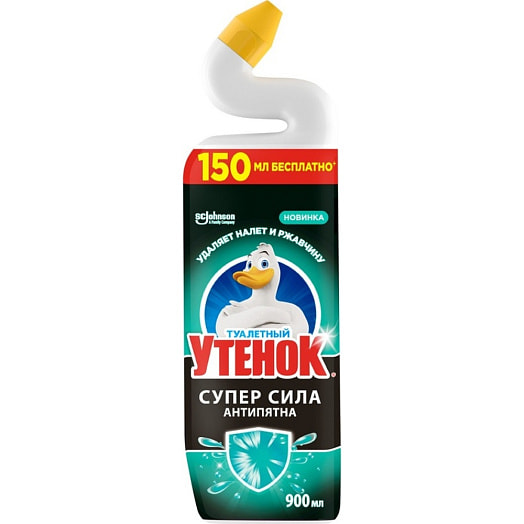 Средство Туалетный Утенок Суперсила, антипятна 900мл ScJohnson Россия