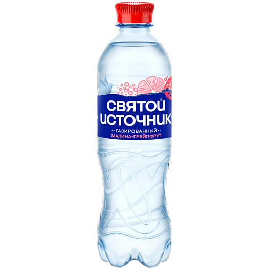 Напиток б/алк газ Святой Источник Малина, грейпфрут 500мл ПЭТ ООО Завод Святой Источник Россия