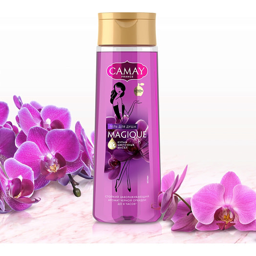 Гель для душа Camay 250мл магическое заклинание Россия
