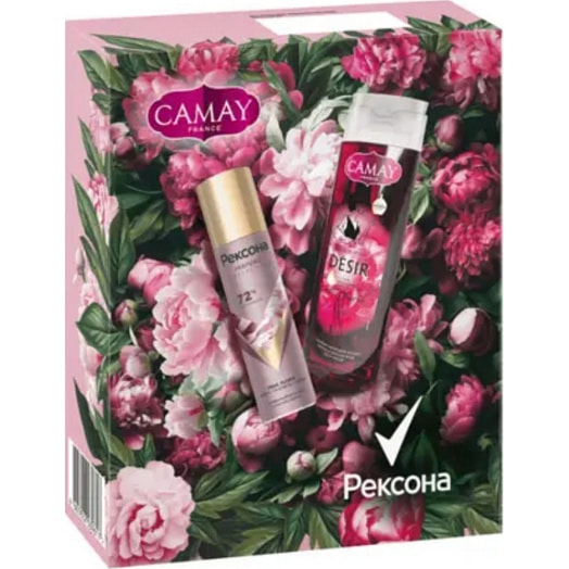 Подарочный набор Рексона + camay парфюмированная коллекция Unilever Россия Рексона