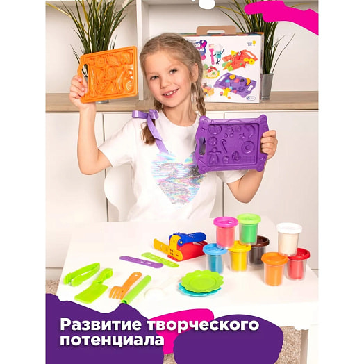 Набор для детской лепки Большой кулинарный набор арт.TA2021 СООО Волшебный остров Беларусь GENIO KIDS-ART
