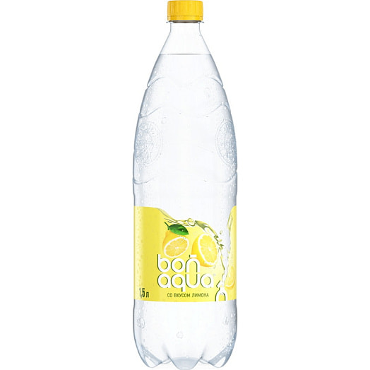 Вода ароматизированная Бонаква 1.5л ПЭТ со вкусом лимона Coca-Cola Беларусь Bonaqua