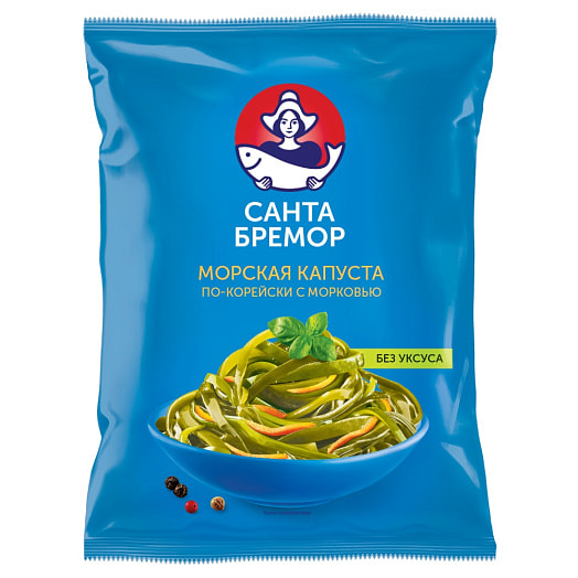 Капуста морская по-корейски с морковью 350г Беларусь