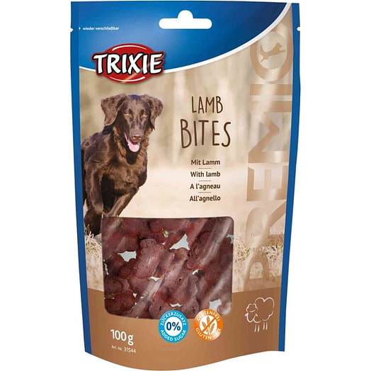 Лакомство Trixie Premio для собак кусочки из ягнёнка 100г Китай Trixie