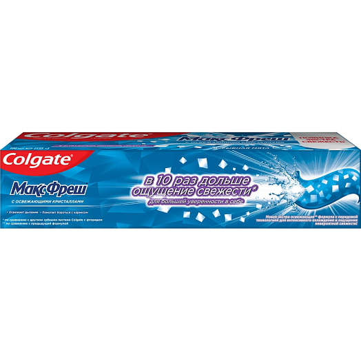 Зубная паста Colgate 100мл Макс фреш взрывная мята Colgate-Palmolive Китай