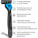 Станок для бритья DORCO PACE 3 CROSS TRC1005  1 станок + 5 сменные кассеты 3лезвия DORCO Co., Ltd. Вьетнам Dorco