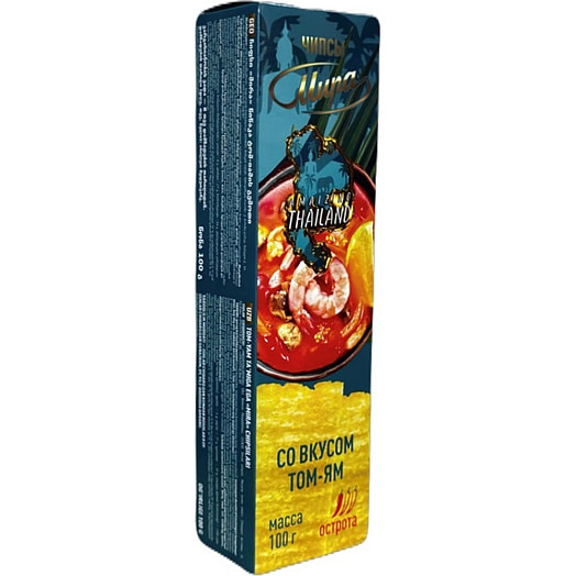 Чипсы Мира Том-ям 100г ОАО Машпищепрод Беларусь
