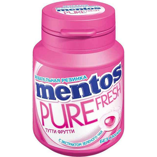 Жевательная резинка Mentos Pure Fresh 54г Россия